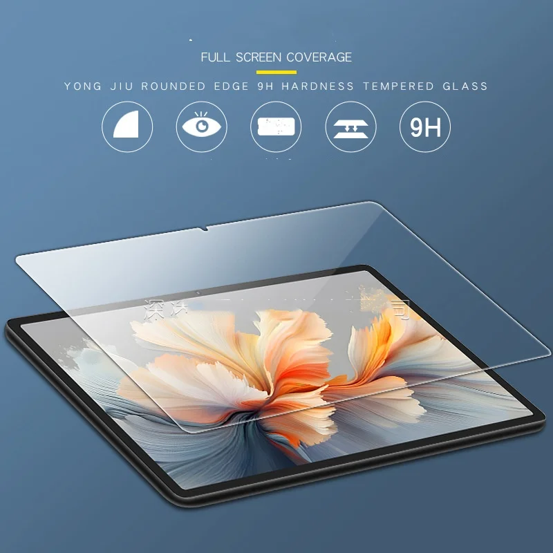 สําหรับ Lenovo โยคะ Pad Pro AI 12.7 นิ้วแท็บเล็ตป้องกันฟิล์มกระจกนิรภัยป้องกันหน้าจอ