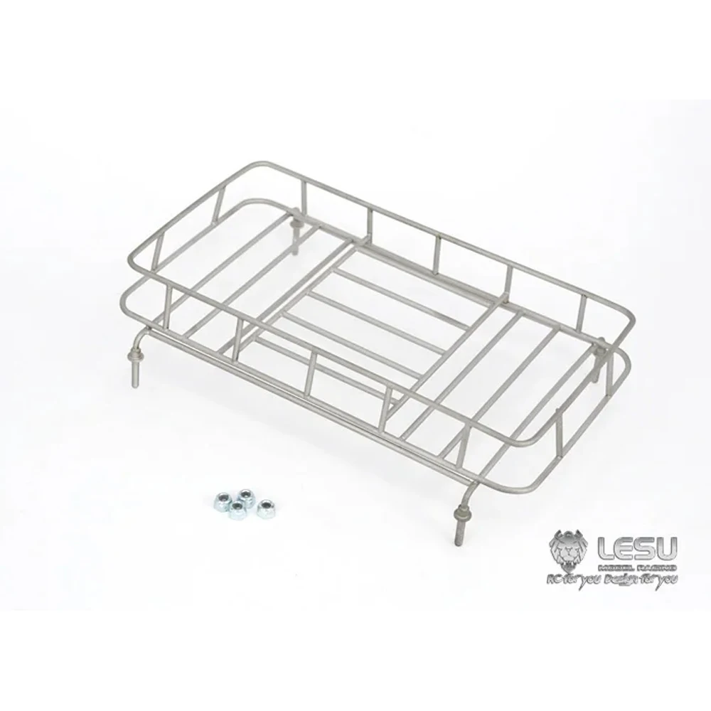 LESU 1/14 RC 트럭 캡 금속 스테인레스 스틸 캔버스 프레임 G-6127 타미야 머드 트럭 모델 장난감 업그레이드 개조 DIY 부품
