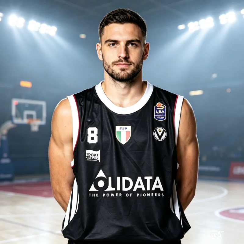 2026 Sommer Neues Italienisches Bologna Virtus Basketball-Trikot Atmungsaktives Sport-Basketballshirt für Herren und Damen Fan-Tops Familien-Kinder-T-Shirts