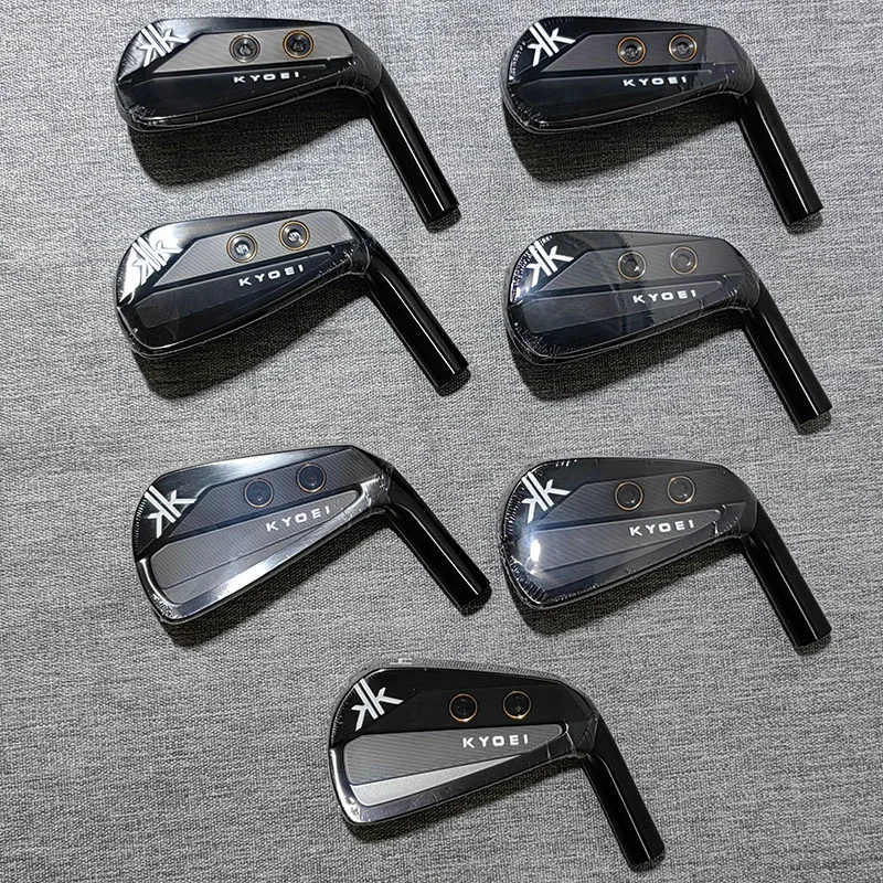 Original KYOEI Golf Iron Gen2 S20C Black Colour Forged carbon steel With CNC milled Iron Head #4-#P (7pcs )KYOEI KK Golf Clubs