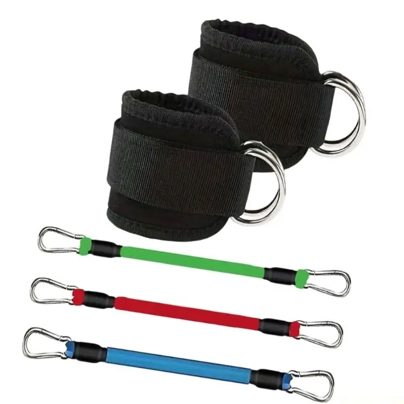 M5TC Pull Rope Exercise Band Homes Gym Stretching Strap Portable Strength Training Resistance Band for Homes Gym Workouts