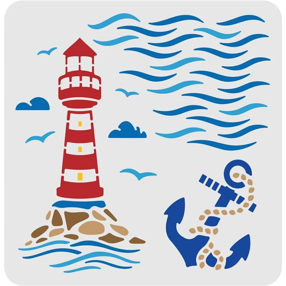 Dessin de phare Comment choisir le meilleur stencil pour vos créations maritimes