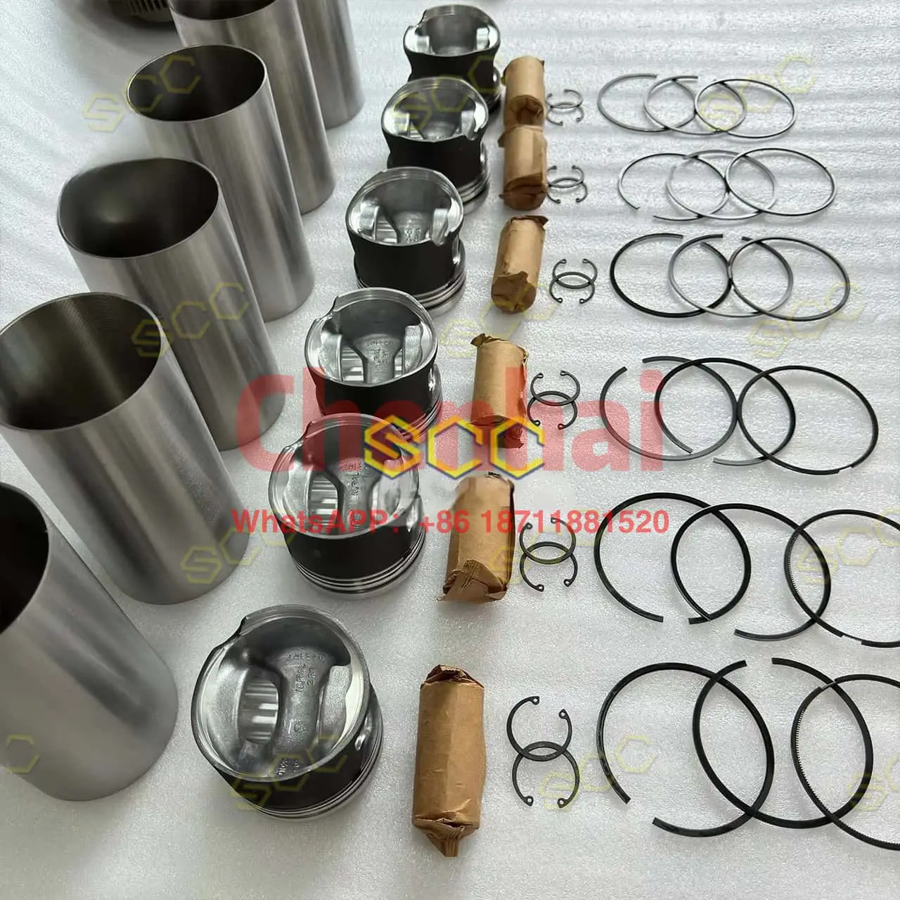 

Горячая продажа: Комплект для капитального ремонта BF4M1011, BF4M1013, BF4M2012, TCD2012L06, TCD2013L04 – Комплект гильз цилиндров для двигателей Deutz, строительная техника