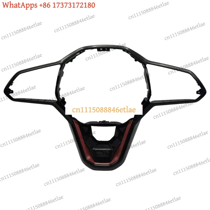 Red Blue Steering Wheel Trim Frame Cover for Volkswagen Golf 8 GTI MK8 Interior Car Accessories Decoration
