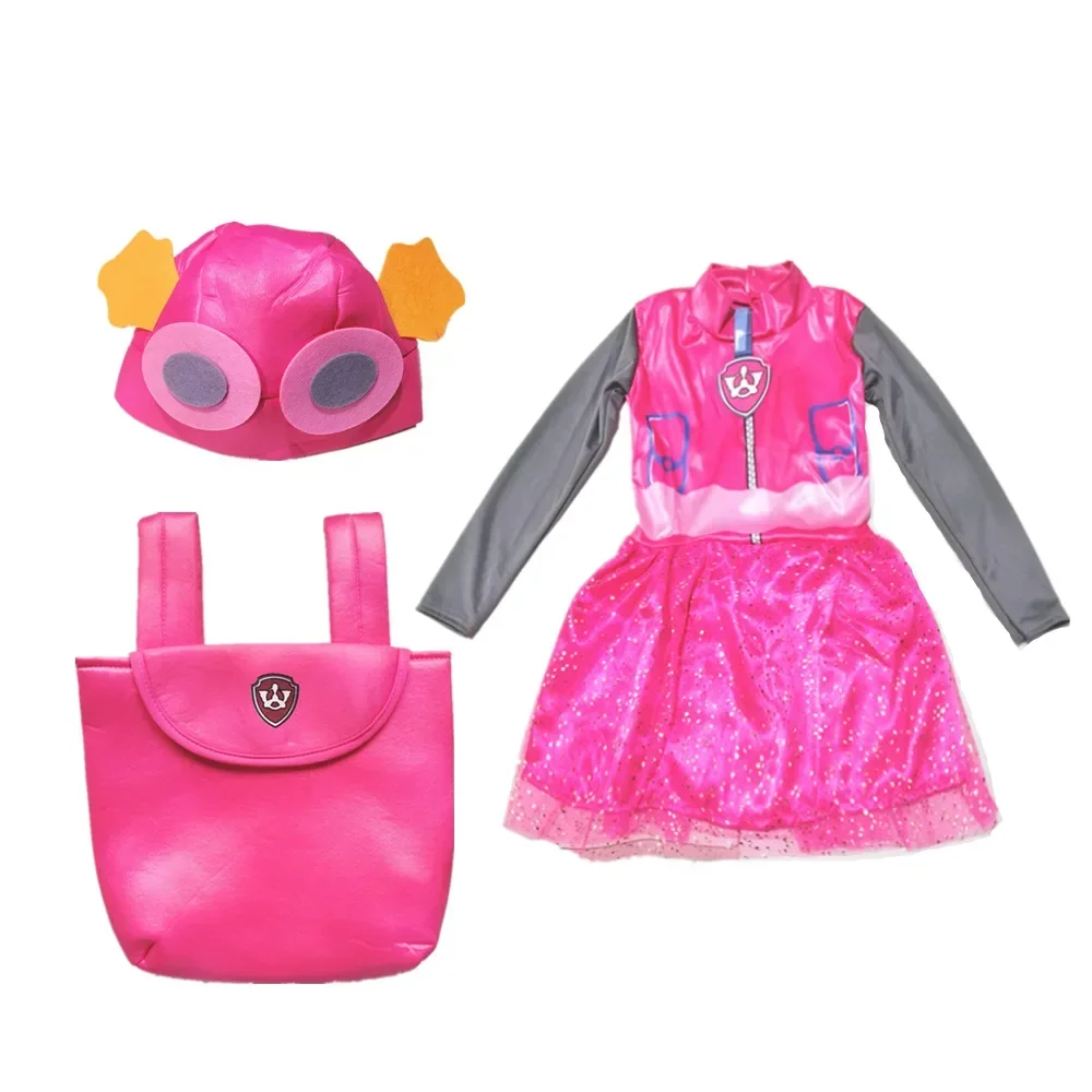 New Boy Girl Rocky Rubble Skye Marshall Zuma Chase Cosplay Costume Halloween Purim Child Kid Birthday Party Gift Fancy Dress view 6