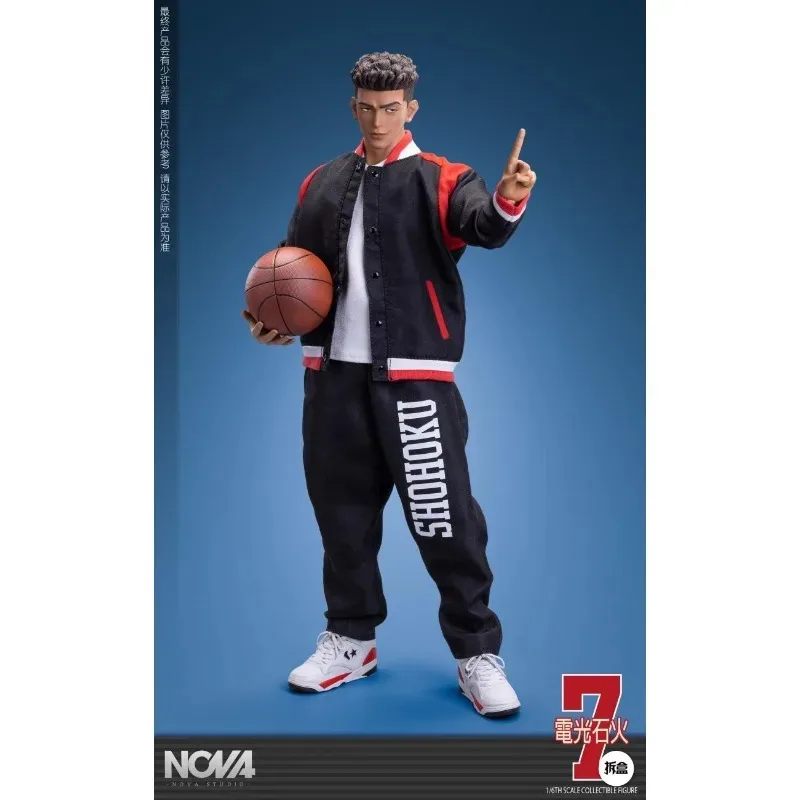 【en stock】 NOVA Studio Original No. 7 baloncesto Slam Dunk Expert Miyagi Ryota Fan1/6 muñeca móvil modelo exquisito juguete hecho a mano