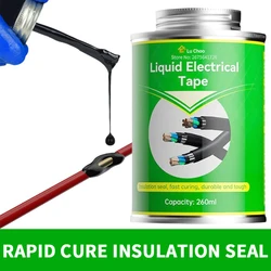 Super Waterproof Liquid Electrical Tape Insulating Tape Repair Rubber Electrical Wire Cable Paste Coat Fix Line Glue Fast Drying