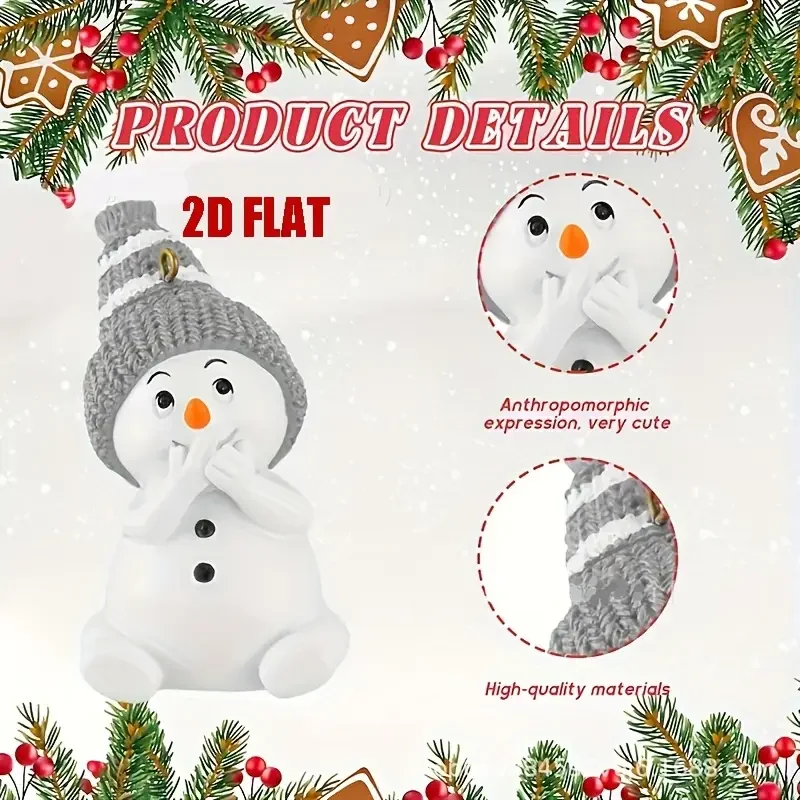 6/12/24PCS Snowman …