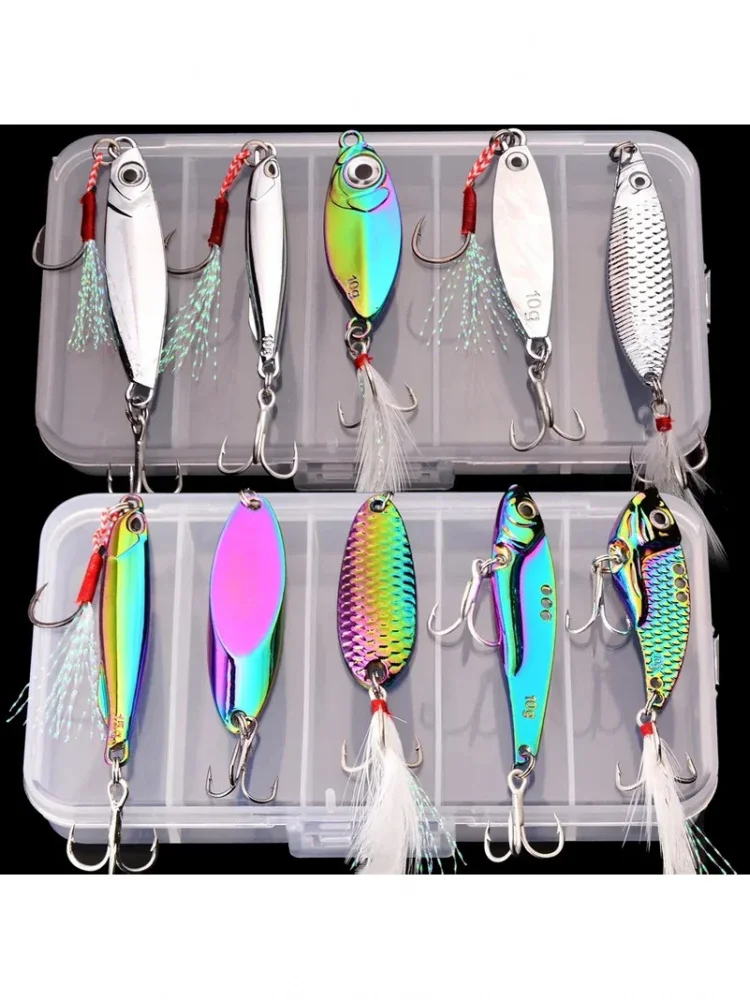 3g/10g/15g métal Vib leurre de pêche ensemble coulant dur métal VIB mer leurres de pêche artificiel Pesca appât