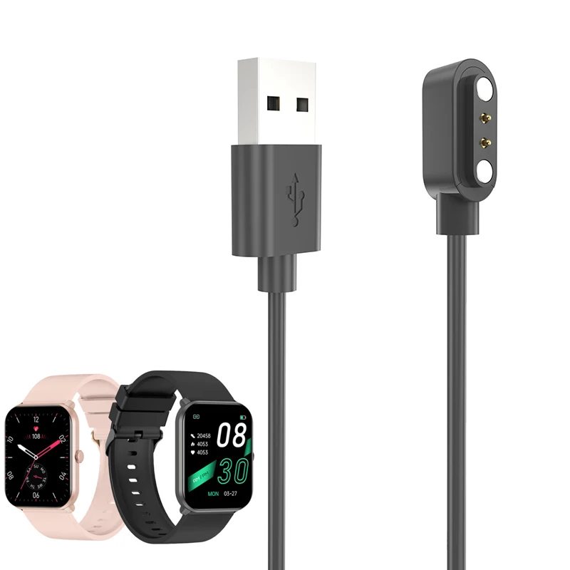 Smartwatch Dock Charger Adapter USB Charging Cable Cord for IMILAB W01 Sport Smart Watch Power Charge Wire Accessories