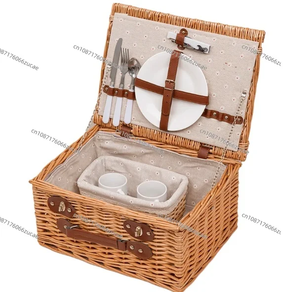 Insulator Basket Picnic Box Ins Internet Celebrity Portable Folding Kit Storage Camping