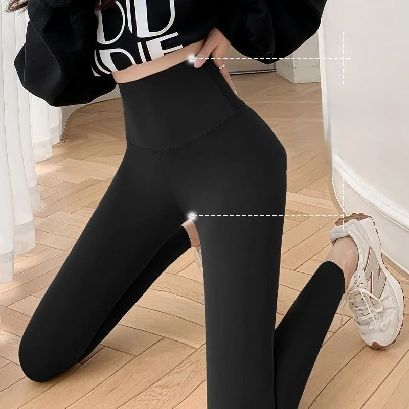 Pantaloni da yoga Y2K Donna Morbida fodera Feminina Pantaloni su misura color dopamina Chic Rock Pantalon Femme Pancia bianca Sollevamento fianchi Ragazze