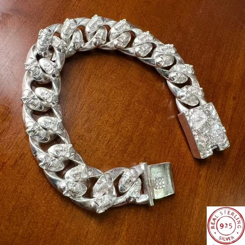 Tibetan Silver Bracelet, Stylish Personalized Jewelry, Unisex Couple Bracelet