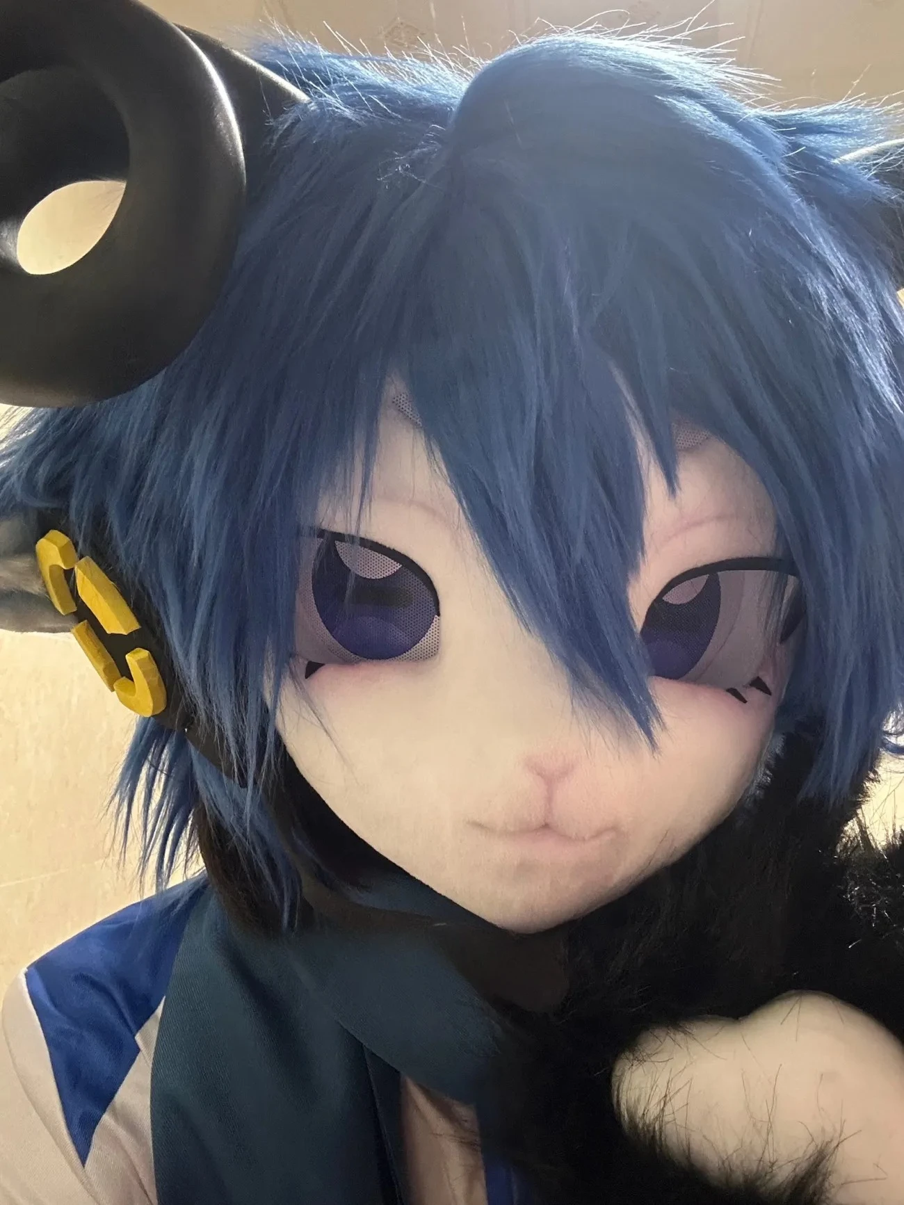 

Базовая маска кигуруми Felidae повязка на голову пушистый костюм для косплея аксессуары маска для косплея