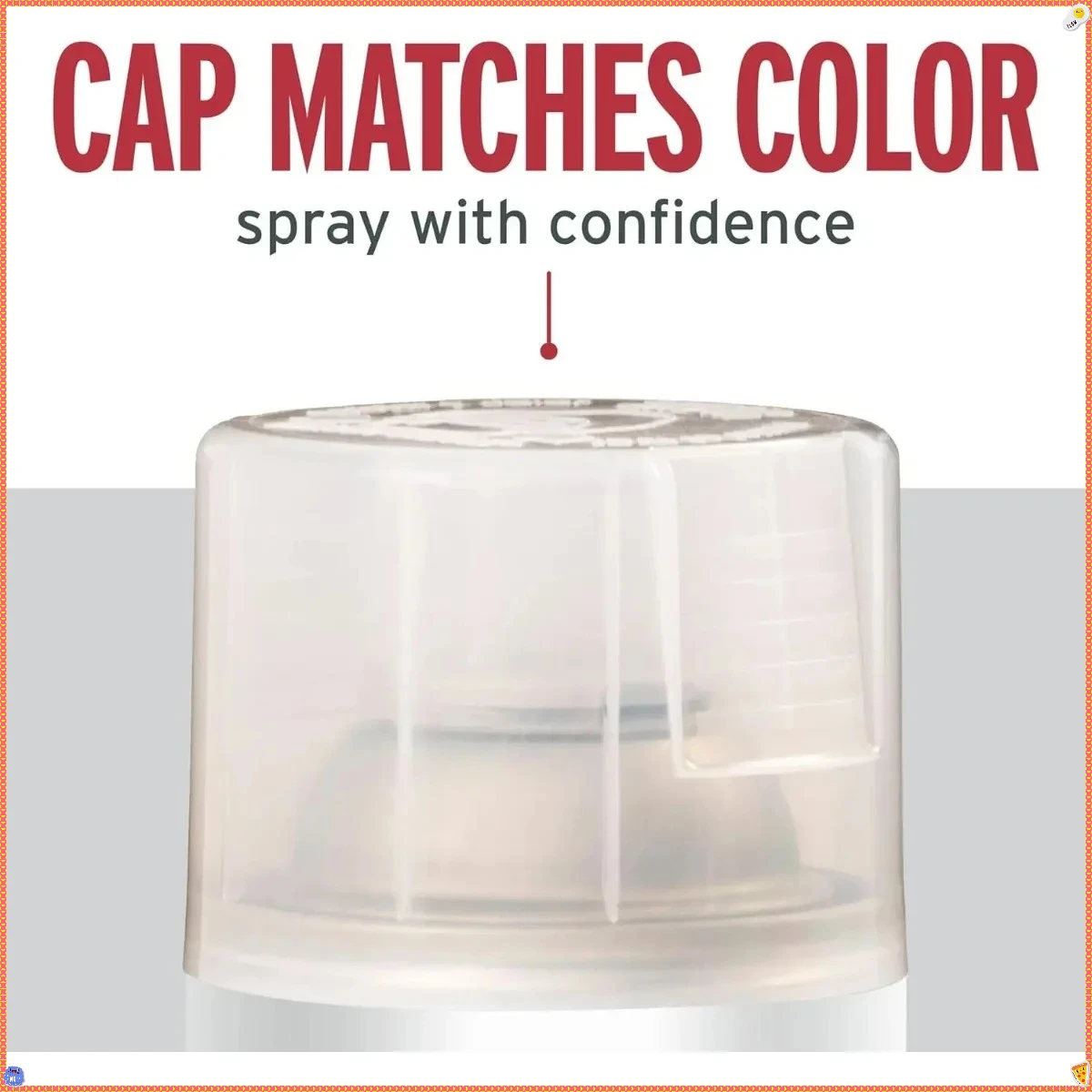 طلاء بخاخ مضاد للصدأ، 12 أونصة، يوفر طلاءً واقًٍا طويلًا مع مقاومة ممتازة للصدأ ولمعان رائعًا.