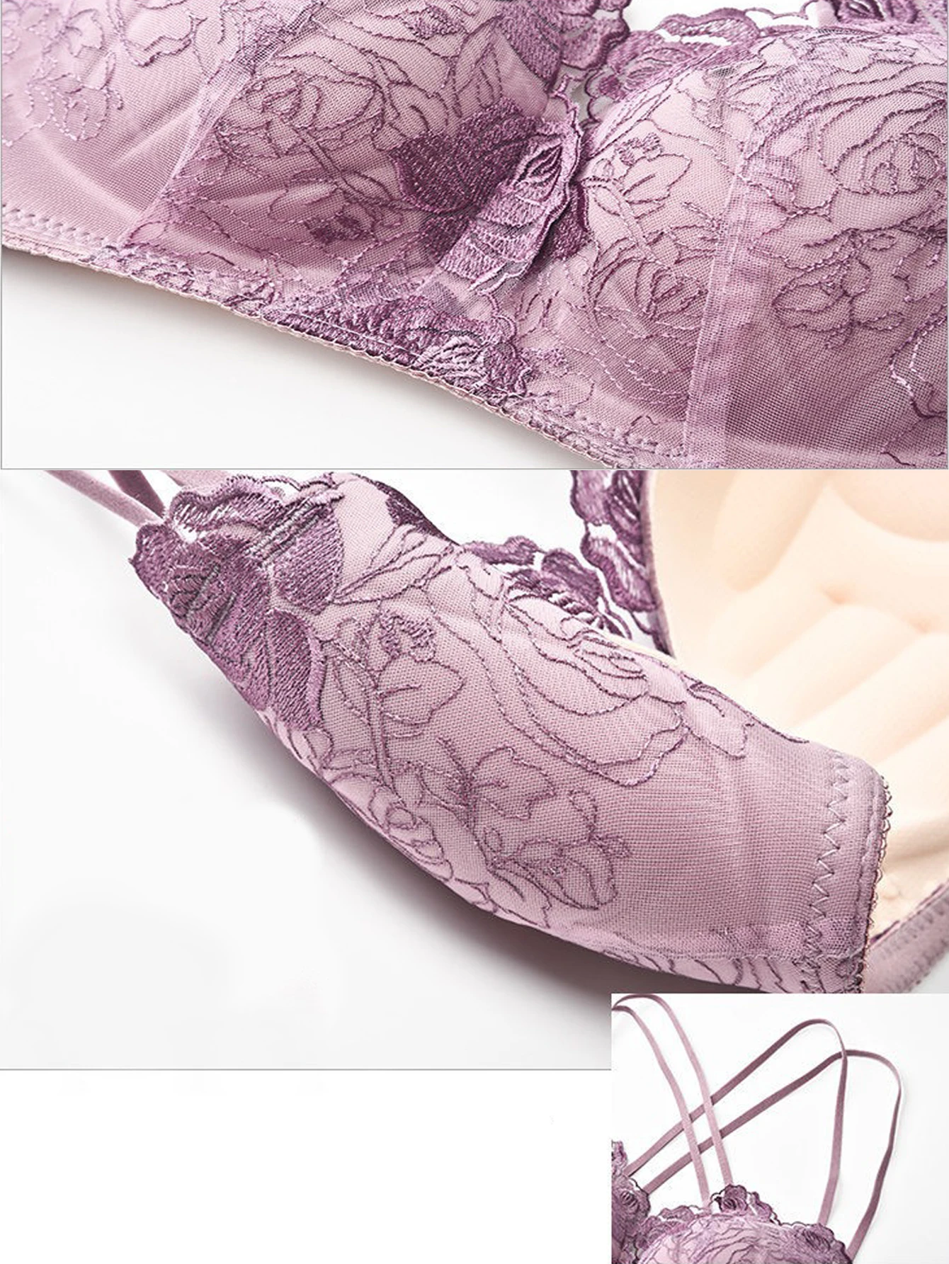 Women's Lace Push Up Bra Multi - Convertible Bra Multiway recension och pris