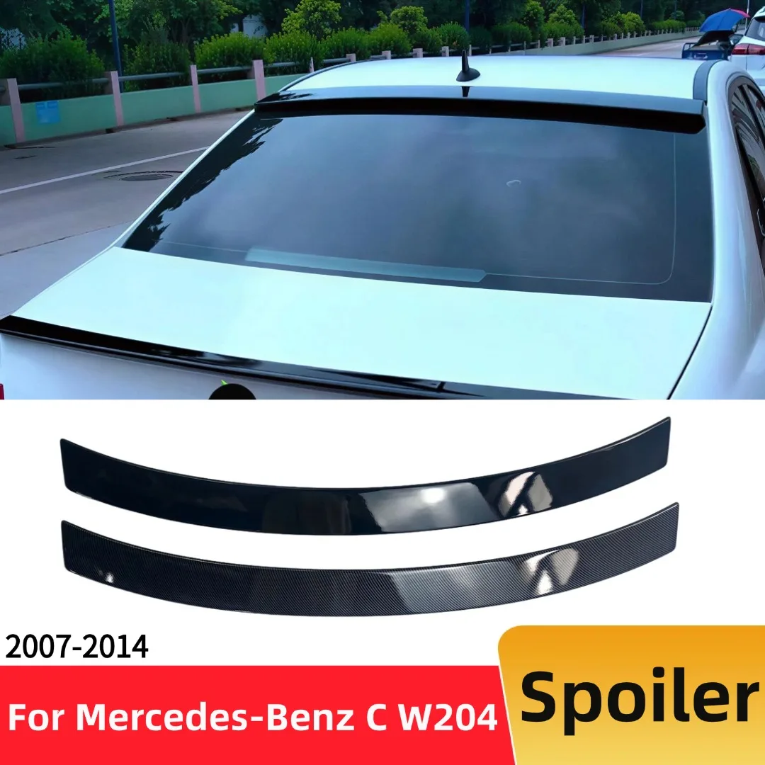 

Для Mercedes-Benz C-класса W204 (4-дверный, 2007-2014) — гоночный спойлер на багажник, заднее антикрыло, накладка на крышку багажника, комплект для тюнинга кузова, стайлинг, доработка