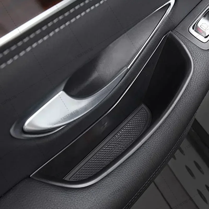 For Mercedes Benz New C GLC Class 2016 2017 2018 X253 C253 W205 C205 Car Door Storage Box Tray Organizer Interior Accessories