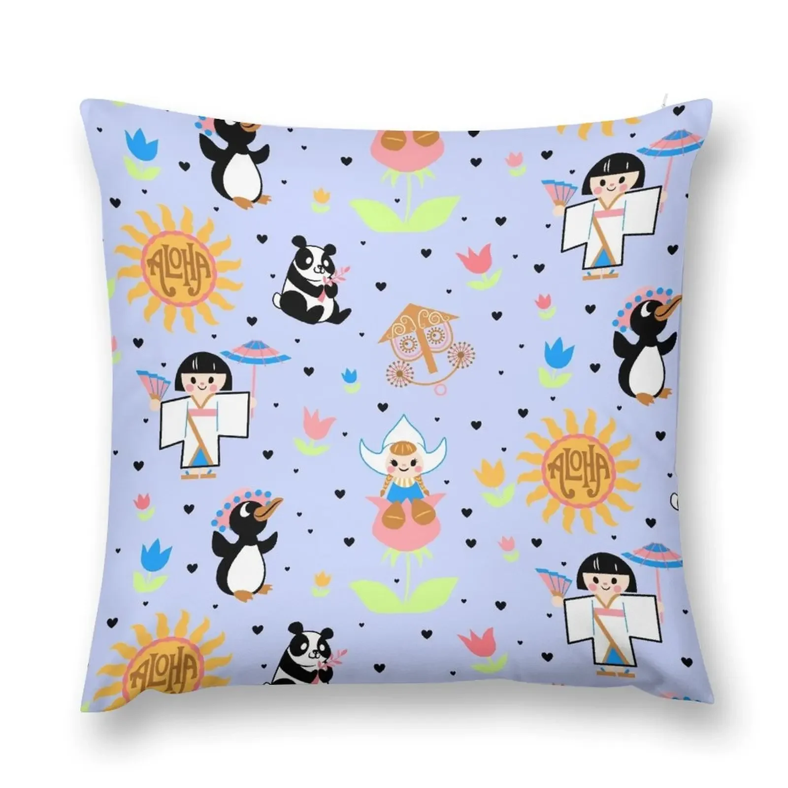 

It's a small world (mimic design) Throw Pillow Christmas Pillow Covers Luxury Cushion Cover pillow