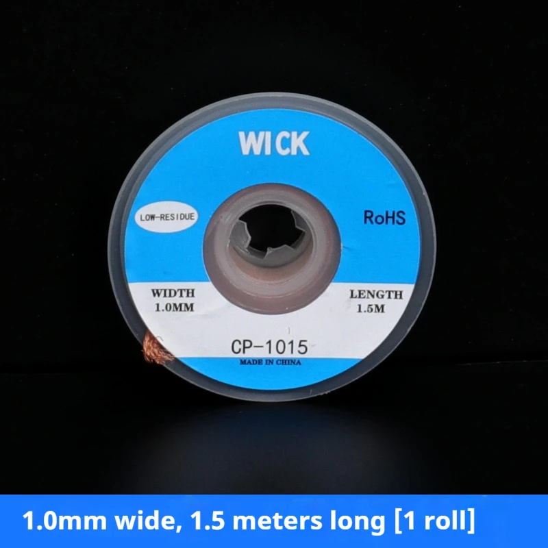 

Tin suction wire, tin slag removal tape, tin pad removal, tool removal, tin suction wire, tin suction tape