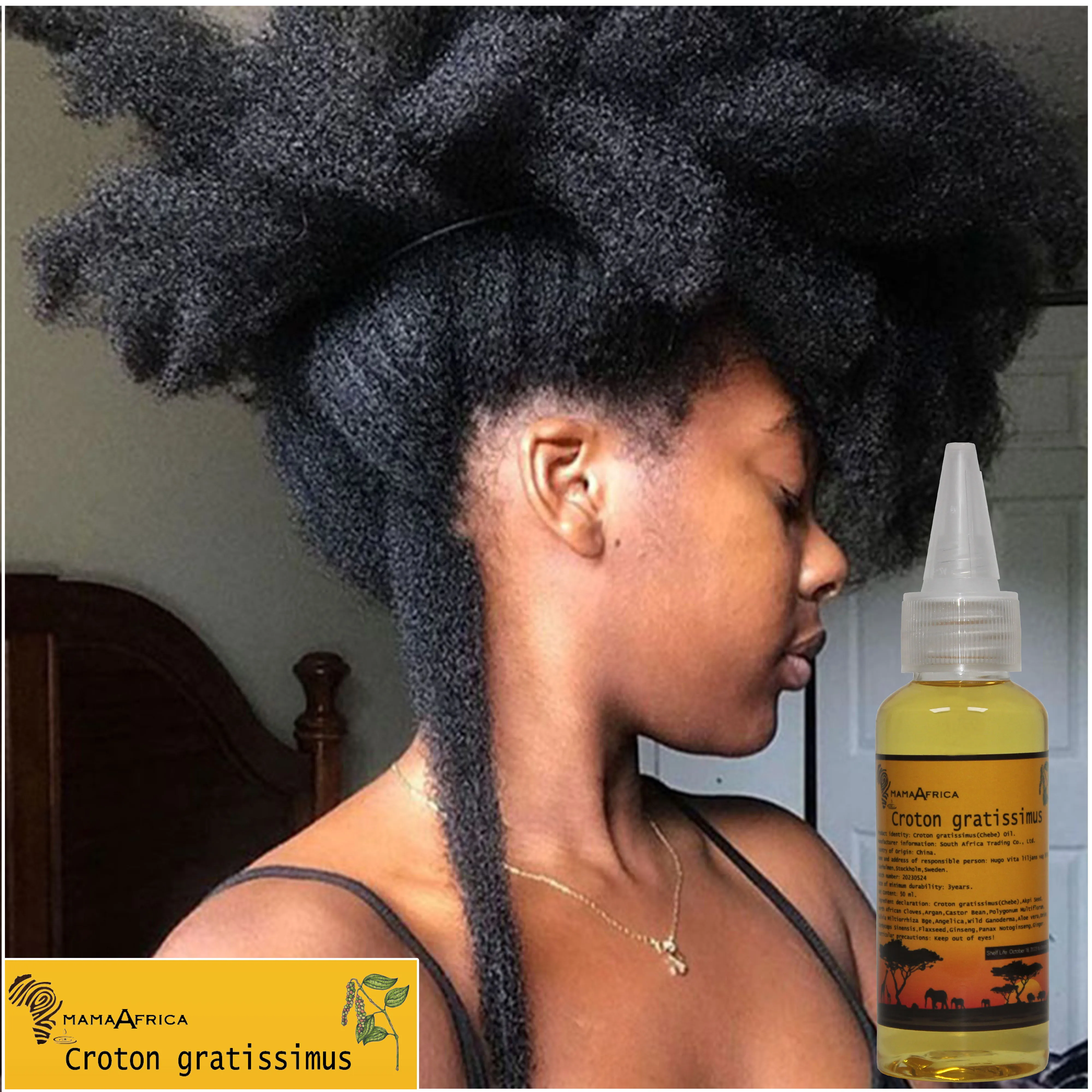 

African Croton gratissimus Hot Hair Oil Scalp & Hair Roots Strengthening