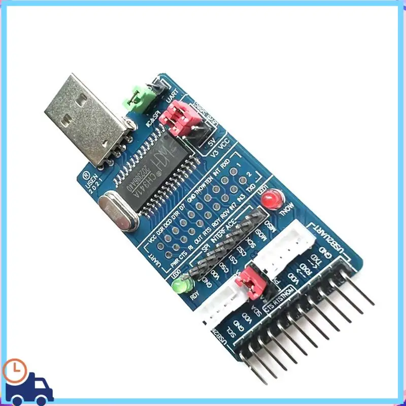 Latest CH341A USB To I2C / IIC / SPI / UART / TTL / ISP Adapter EPP /MEM Parallel Port Converter