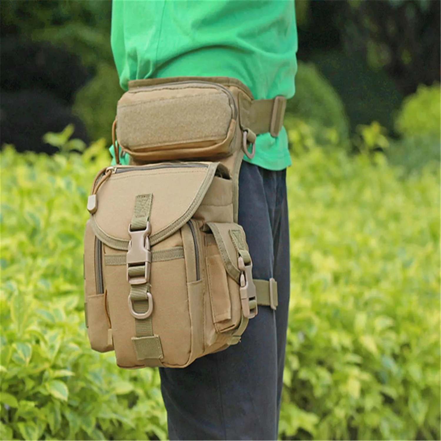 Perfect Waterproof Camouflage Mens Crossbody Shoulder Bag for Outdoor and Fishing Enthusiasts. Ultimate Companion with Essentia