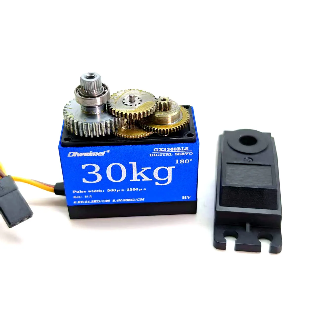 30KG 고토크 디지털 서보 모터 - 180 ° /270 °   RC 자동차, 로봇 팔, DIY 모델 및 프로젝트용 회전 선택 가능