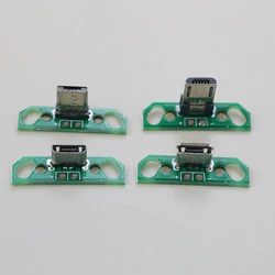 For Micro Data Charging Cable Jack Test Board with Pin Header 90 Degree Micro USB Female Male connector