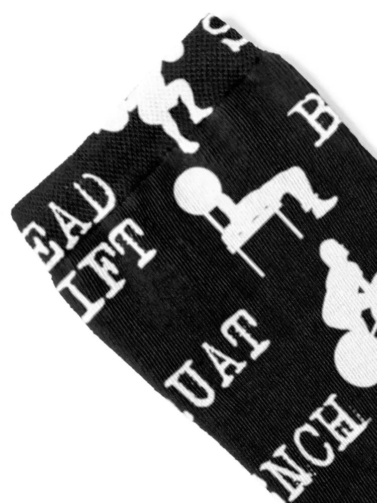 Squat Bench Deadlift Power Lifting powerlifting Socks cotton Toe sports retro floral Ladies Socks Men's