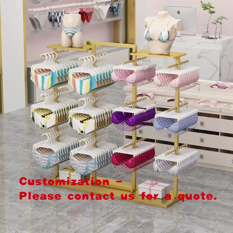 custom.Mr. HIPPO Boutique Underwear Display Stand Multi Functional Underwear Stand Modern Clothing Accessories Stand