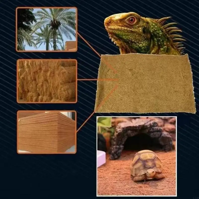 L74D Durable and Absorbent Mat Bedding for Small Animals Versatile and Easy to Clean