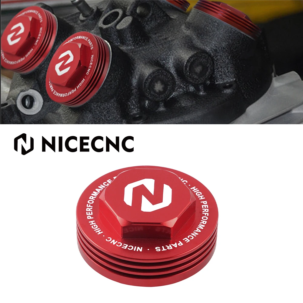 

NICECNC Valve Tappet Cover Guard Cap Plug for Honda XR650L 1993-2024 XR600R 1985-2000 XR 650L 600R GB500 NX650 XL350R XL600R