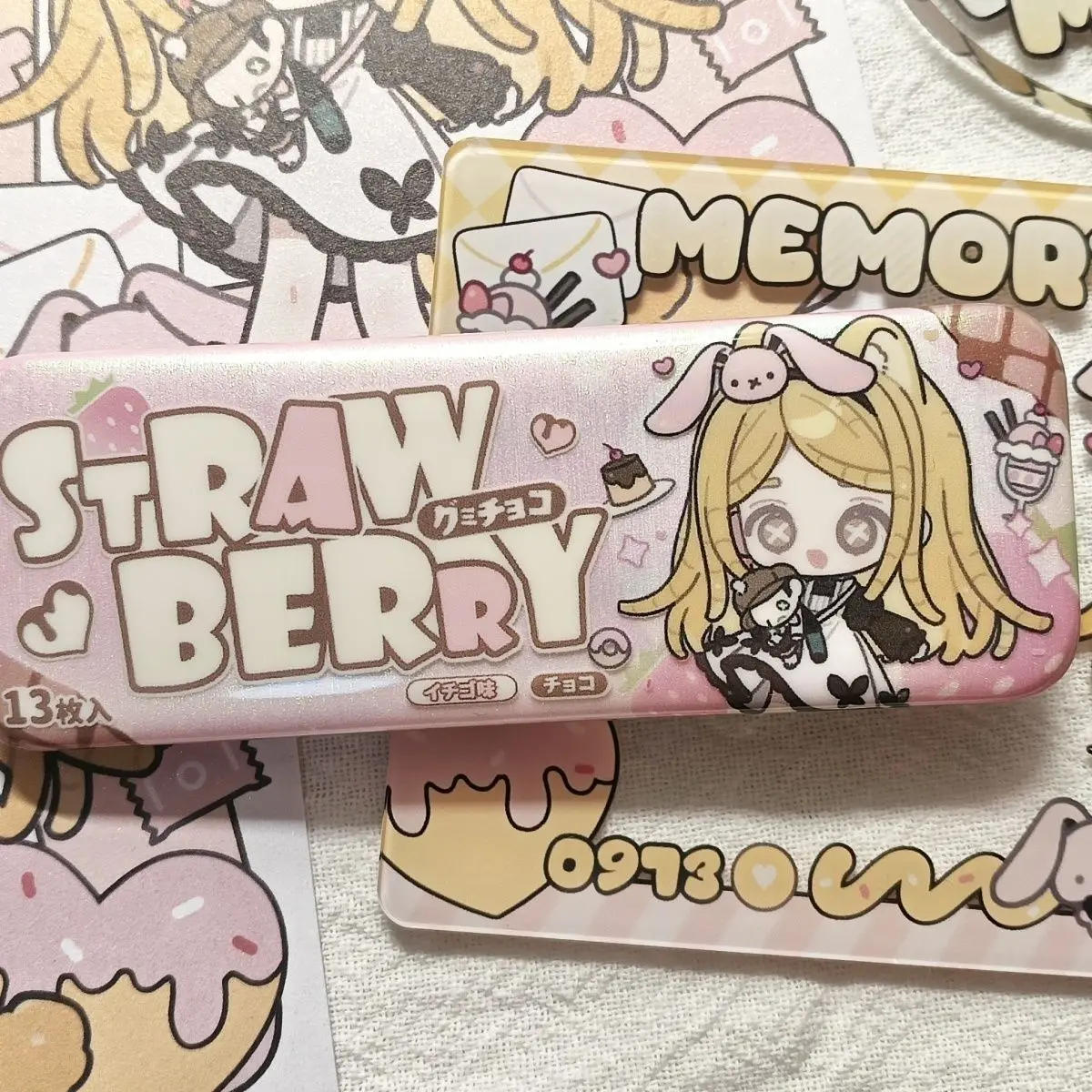 Identity Ⅴ Anime Badges Pins Memory Alice DeRoss Women Brooch Fashion Cartoon Cosplay High Quality Brooches for Bag Accessorie
