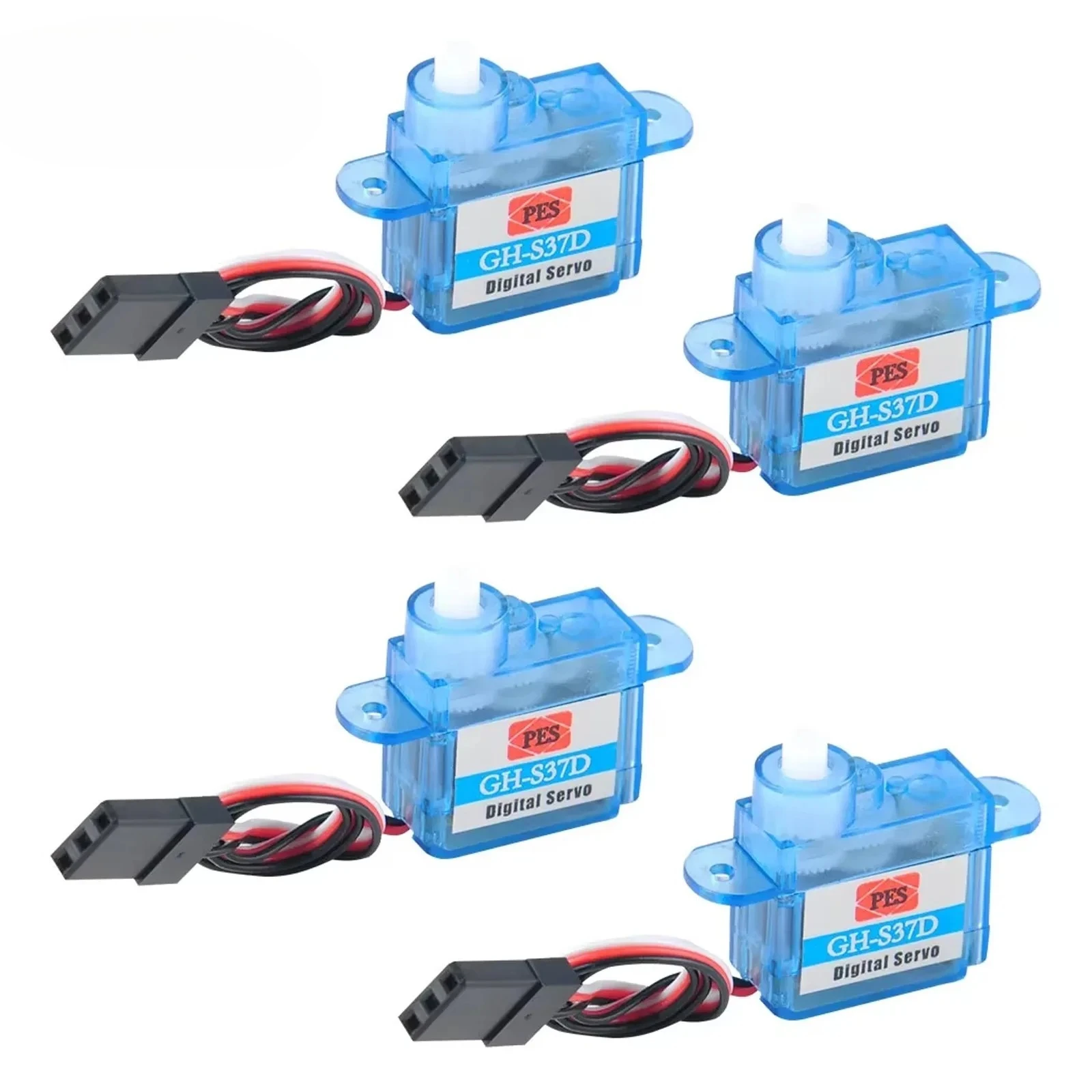 4PCS GH-S37D 3.7g Super Light Digital Servo for RC Aircraft/Helicopter/Boat Flight Control