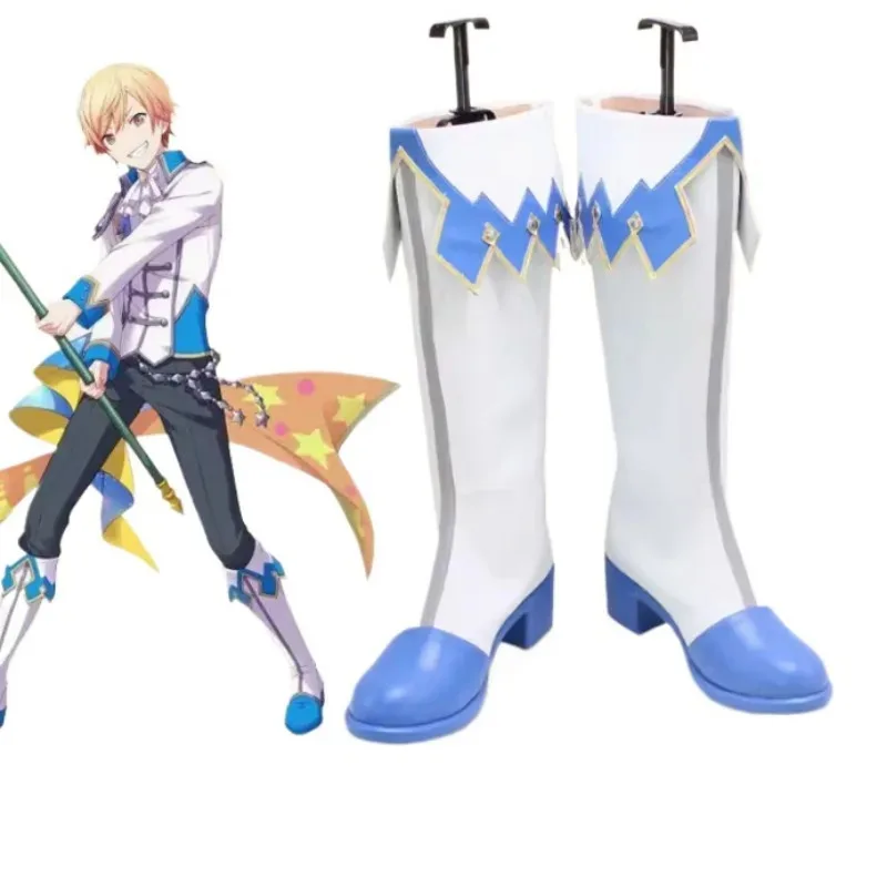 

Project Sekai Colorful Stage Tenma Tsukasa Cosplay Halloween Roleplay Shoes Boots Man Boy Anime Comic Exhibition Anniversary