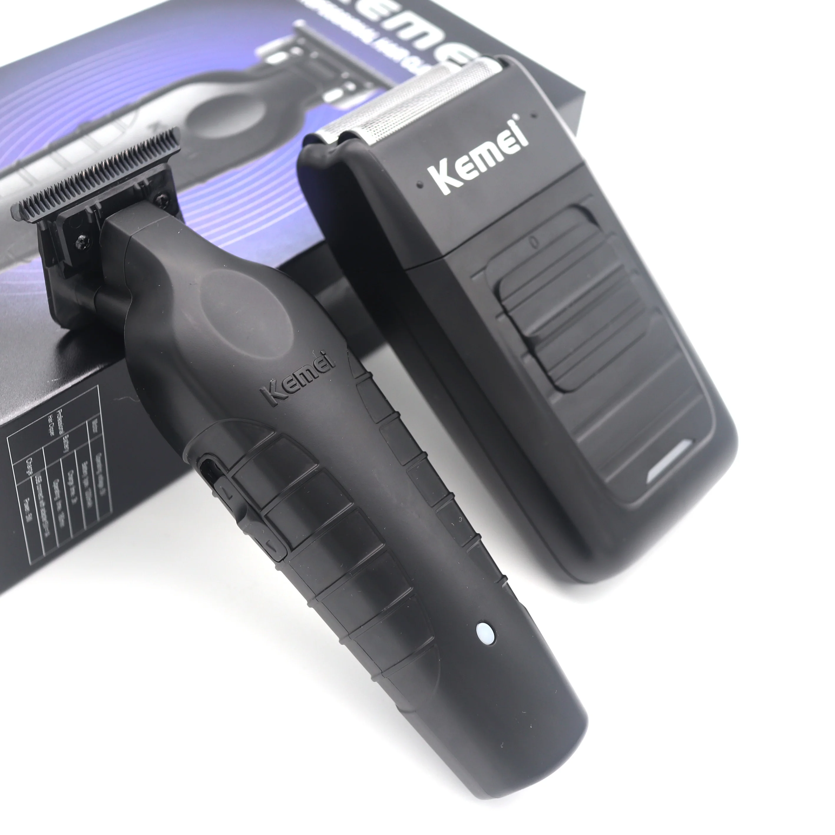 

Kemei KM-2299 KM-1102 Hair Clipper Kit Hair Trimmer Machine Professional Hair Cutting Machine Men's Electric Shaver