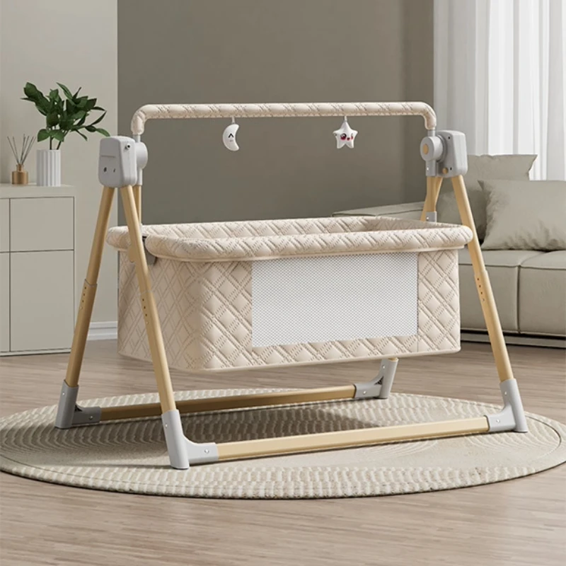 

Rocking Baby Bassinet,Baby Cribs,Newborn Co-Sleeper,Infant Beside Sleeper,Unisex Baby Bed Cribs, Portable Travel Crib,Cradle