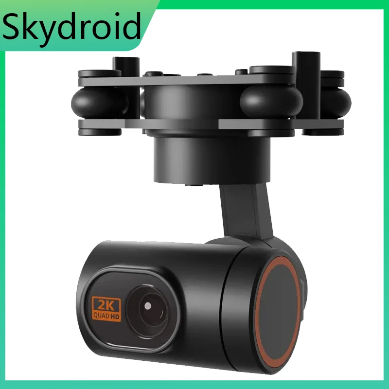 

SkyCityFPV Skydroid C10 Pro Маленькая 2K HD 3-осевая карданная камера с поддержкой обратной связи 1080P, совместимая с T12/H12/H16/H16Pro