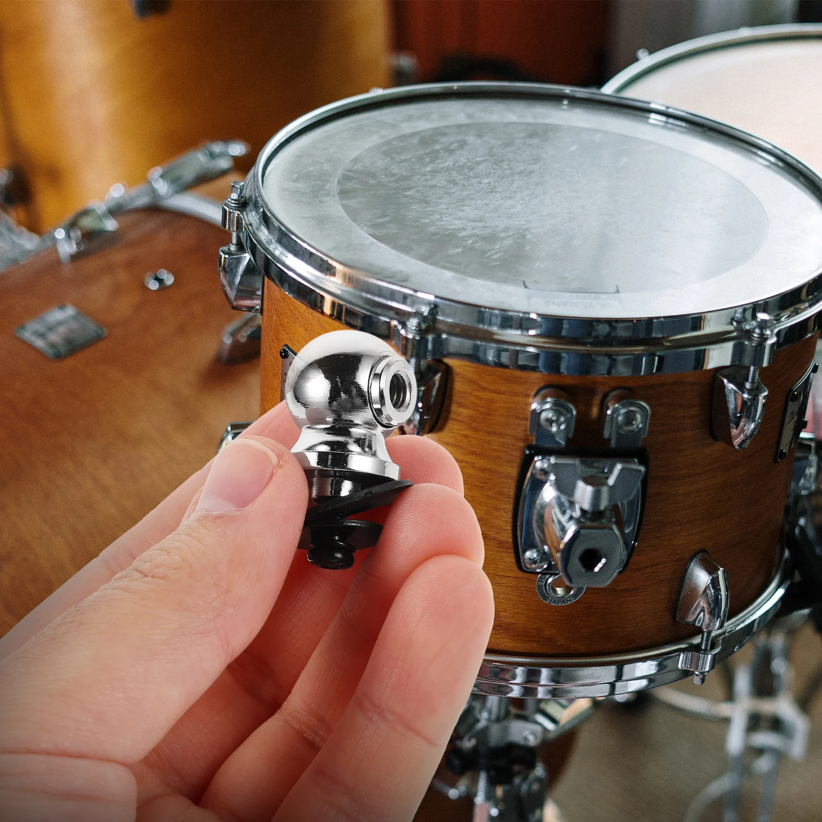 

Drum Set Ear Accessories Replacement Zinc Alloy Lugs Parts Hardware Silver Locks