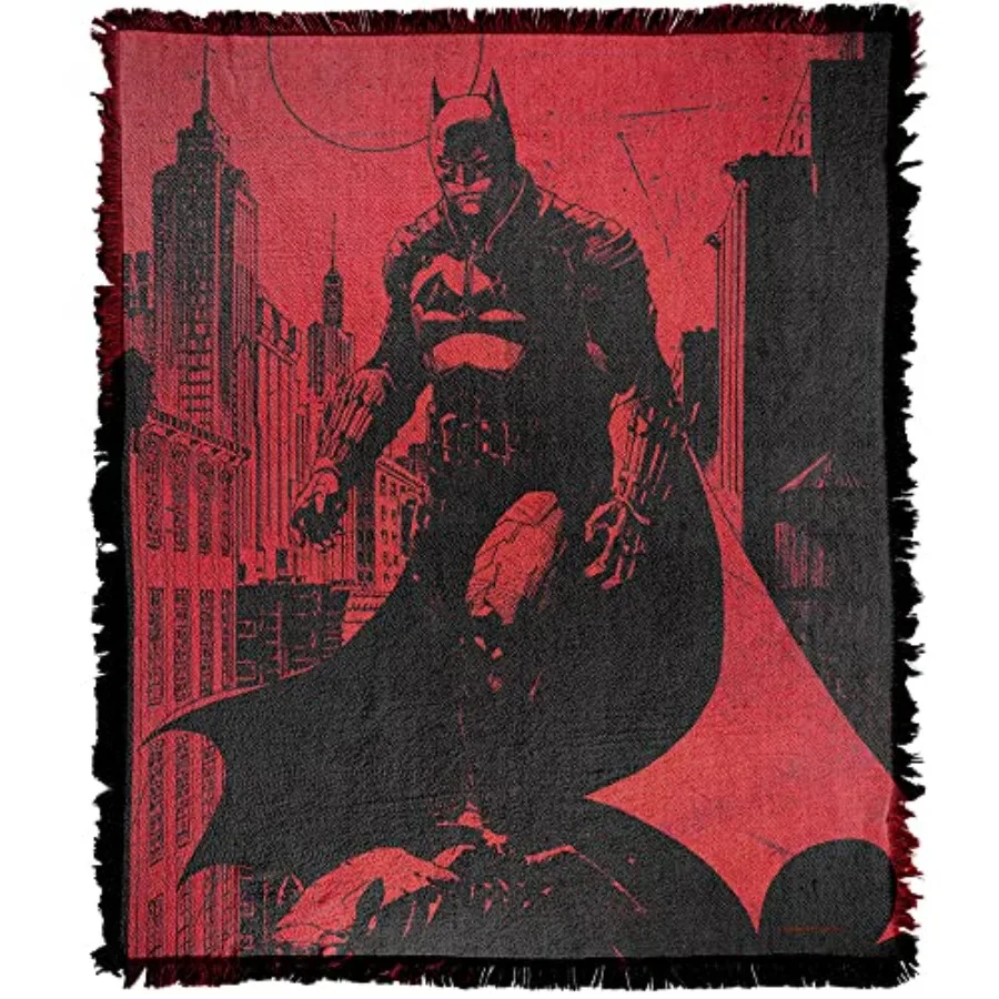 

Плед Jim Art Woven 2022, 50 дюймов, из смесового хлопка, с бахромой