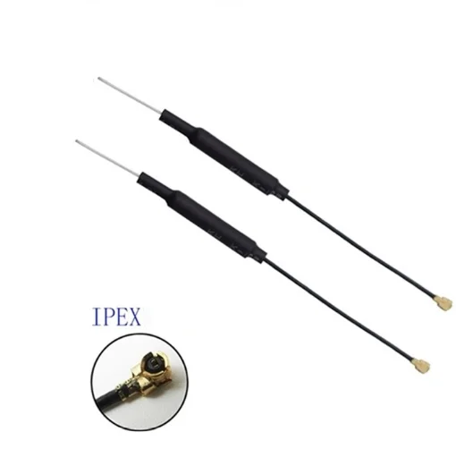 2.4G WIFI Bluetooth omnidirectional 3DBI high gain receiving and transmitting with sheathed copper tube antenna IPEX interface