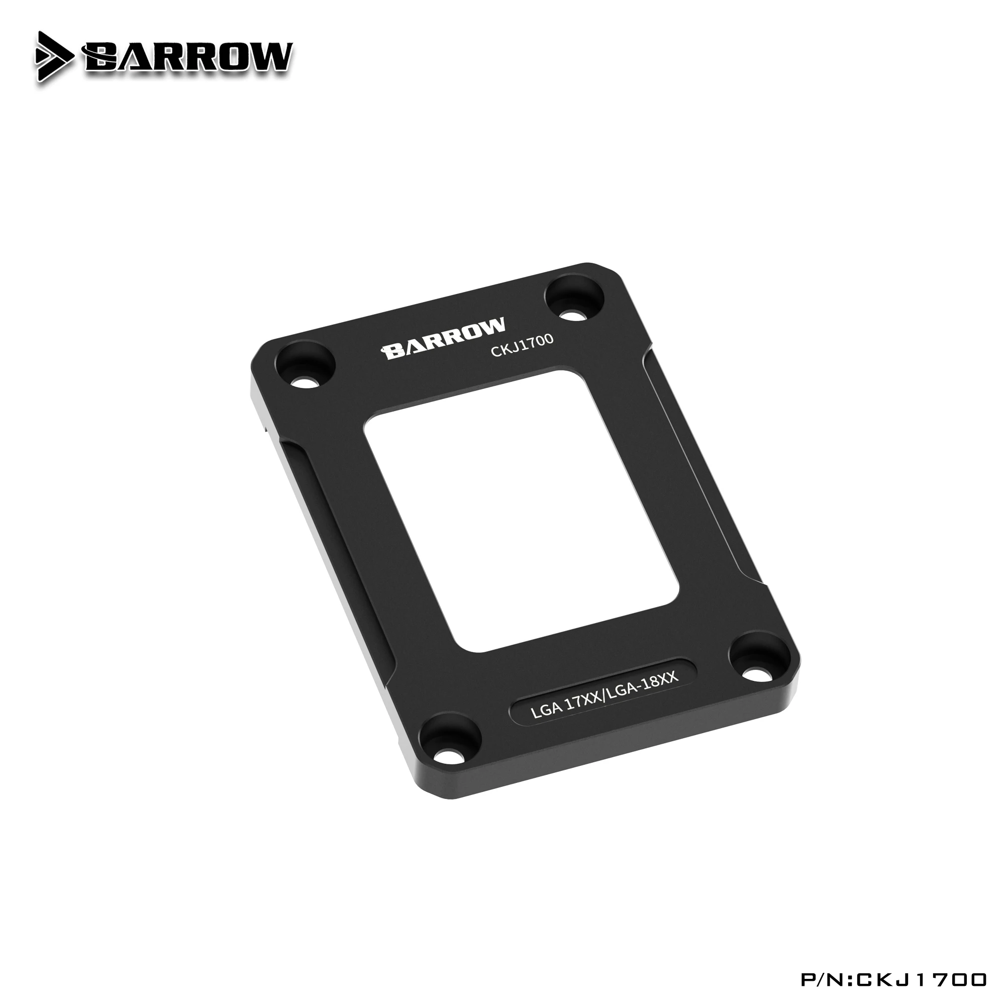 BARROW-Plaque de couverture de degré de pression du processeur Intel Lga1700 1800, 12e génération, outils de cadre de cintrage de processeur