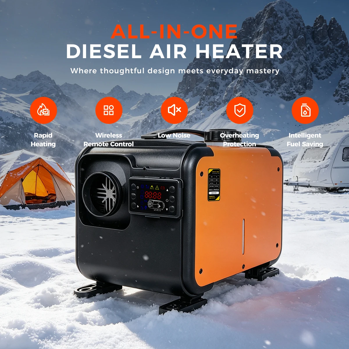 TP 1 선스터 디젤 에어 히터 8KW, 12V/24V - Diesel Parking Heater 8Kw 24V 리뷰 및 가격