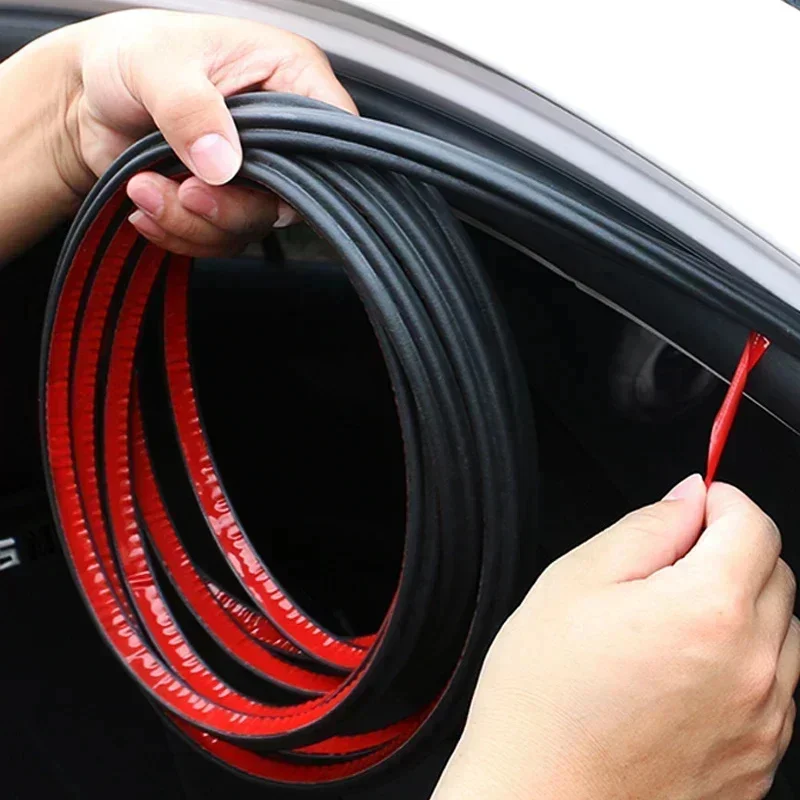 Car Door Soundproof Anti-Dust Seal Strip Car Door Seal Strip Universal Noise Insulation Epdm Truck Car Rubber Waterproof Seals