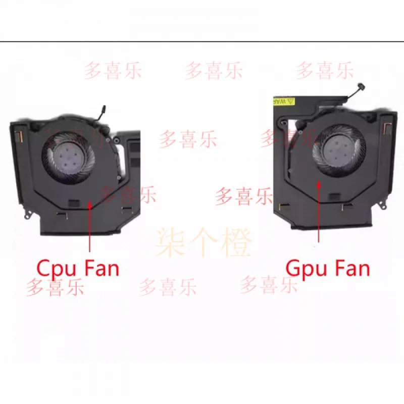 

Оригинал QQ для LENOVO Legion Pro 7 16IRX8H 82WQ CPU + графический вентилятор R + L 5H40S20788