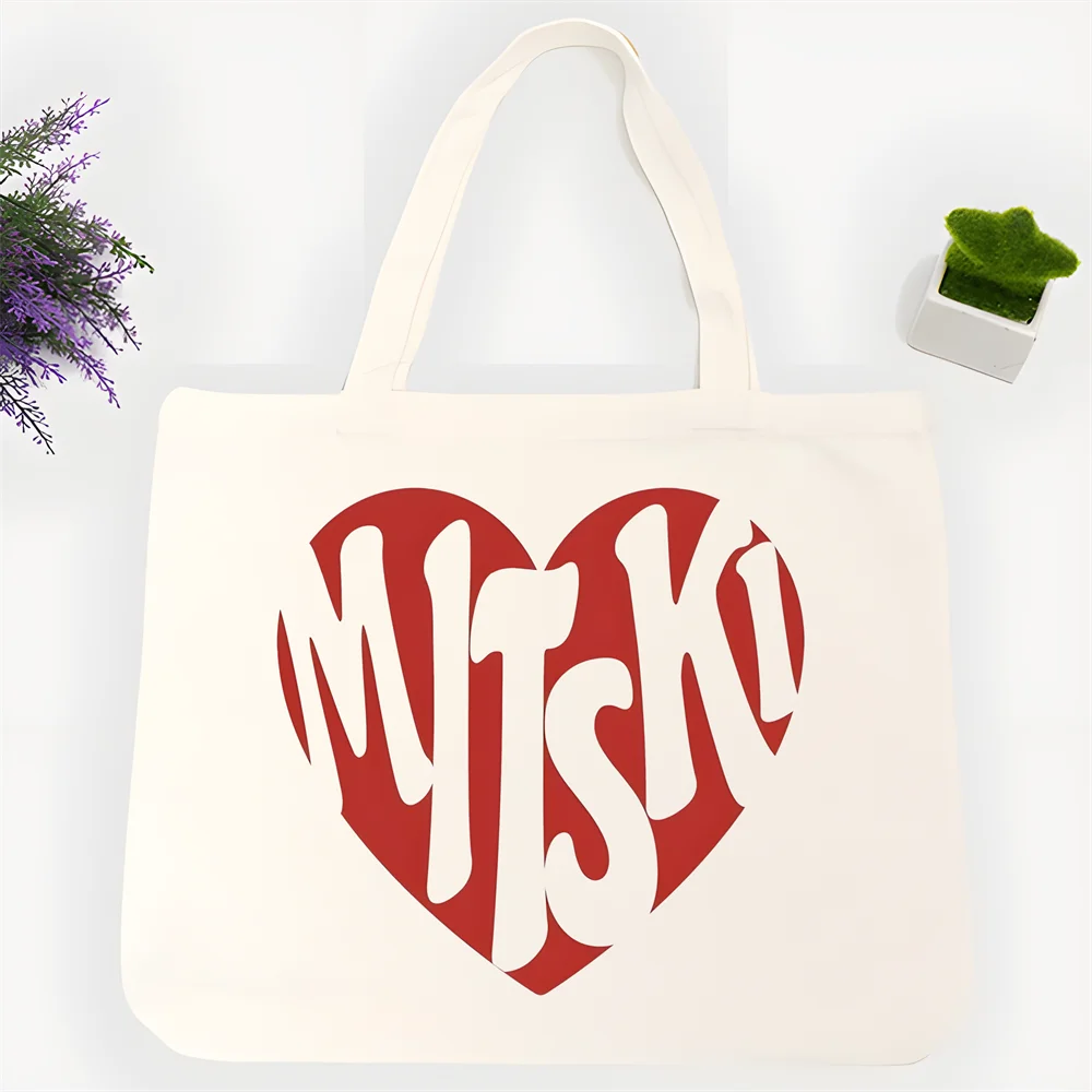 

Сумка-тоут Mitski Singer Be The Cowboy Bury Me At Makeout Creek, с принтом, оригинальный дизайн, белая, унисекс, модная, для путешествий, из холщовой ткани