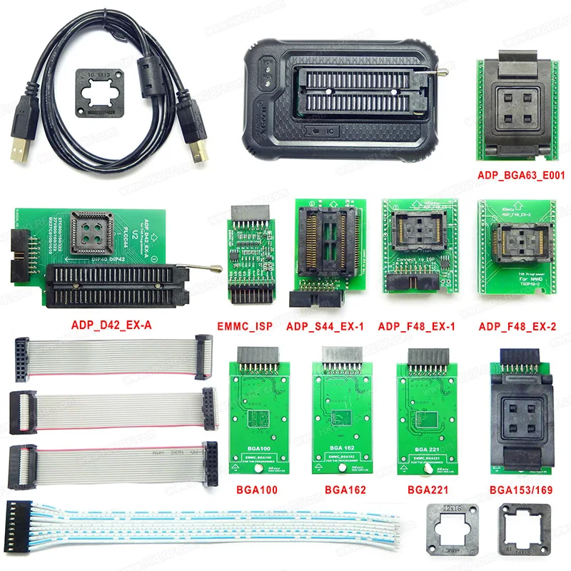 Original New  XGecu T48 Programmer Super-11adapter Support NAND/EMMC/MCU/ISP