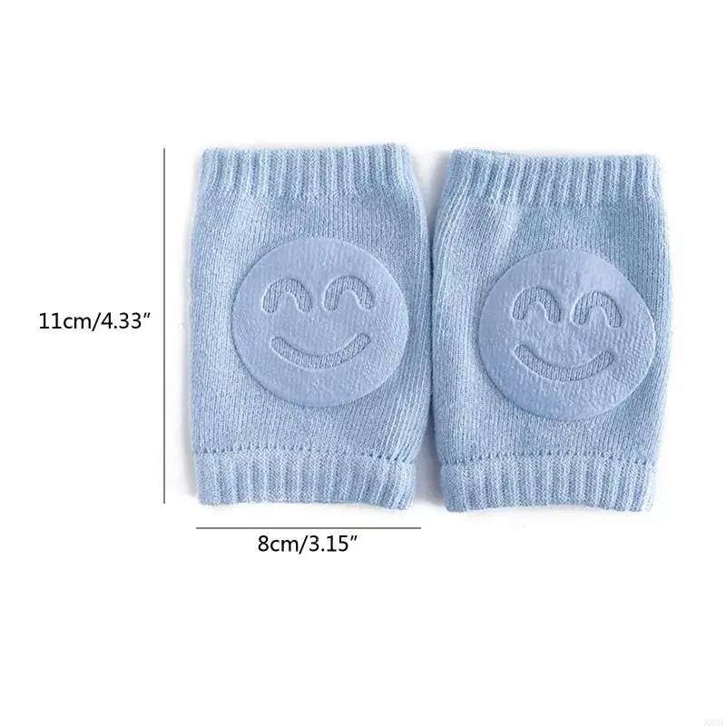 K8GF 1 Pair Baby Crawling Kneepads Infants Safety Elbow Cushion Toddlers Leg Warmer Knee Support Protector Kneecap