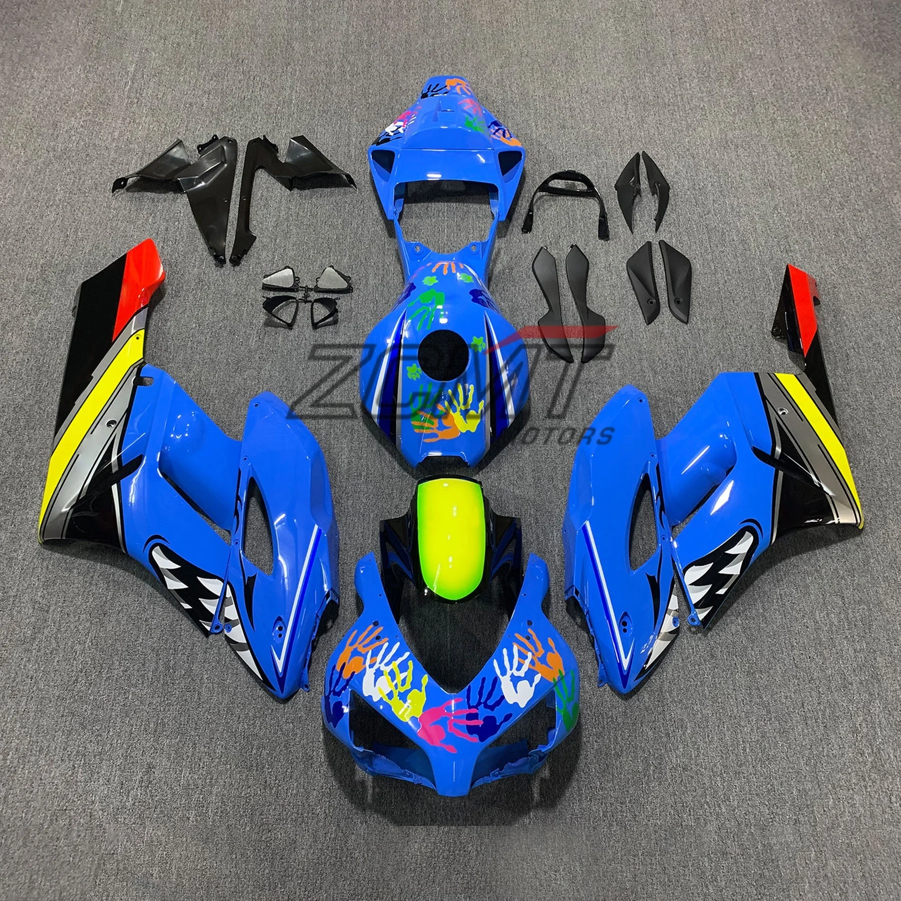 First-class Motorcycle Fairing Kits for HONDA CBR1000RR 2004 2005 FOR CBR1000 RR CBR 1000RR 04 05 Injection Red Bodywork Set